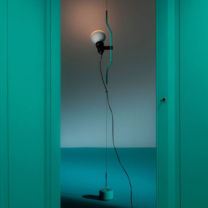 Parentesi vloer- en hanglamp dimbaar, Rood Flos