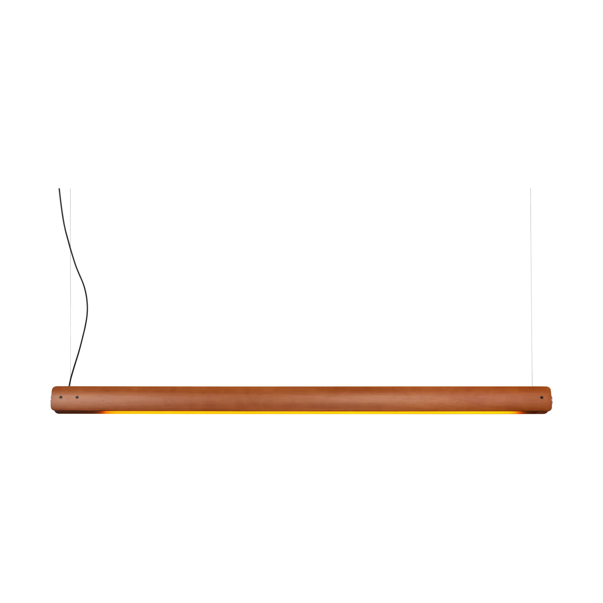 Seki-han hanglamp 169,2 cm, Heat treatened ash-black metal Flos