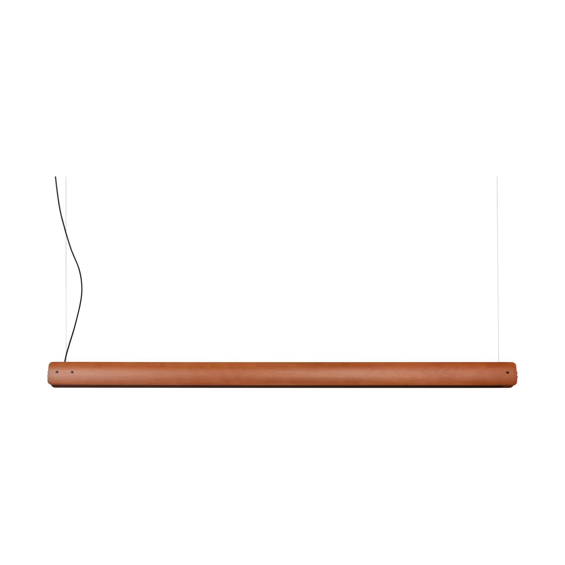 Seki-han hanglamp 169,2 cm, Heat treatened ash-black metal Flos