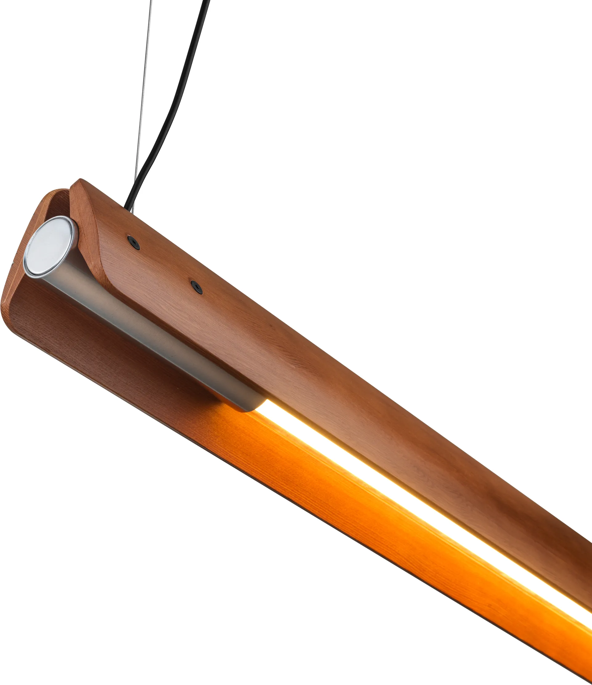 Seki-han hanglamp 169,2 cm, Heat treatened ash-black metal Flos