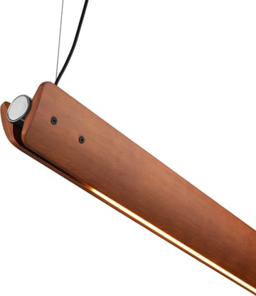 Seki-han hanglamp 212,5 cm - Heat treatened ash-black metal - Flos