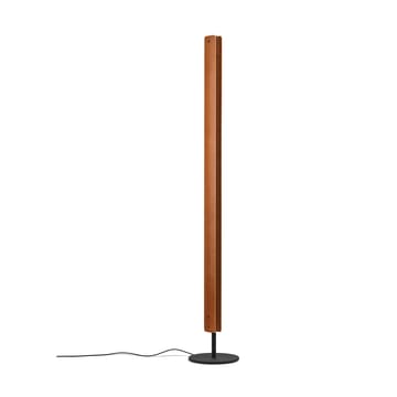 Seki-han staande lamp 226 cm - Heat treatened ash-black metal - Flos