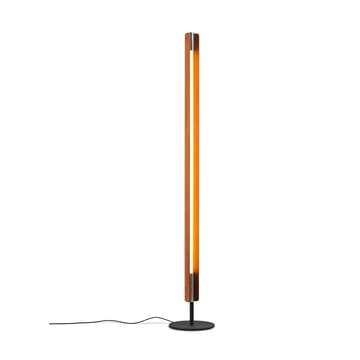 Seki-han staande lamp 226 cm - Heat treatened ash-black metal - Flos