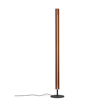 Seki-han staande lamp 226 cm - Heat treatened ash-black metal - Flos