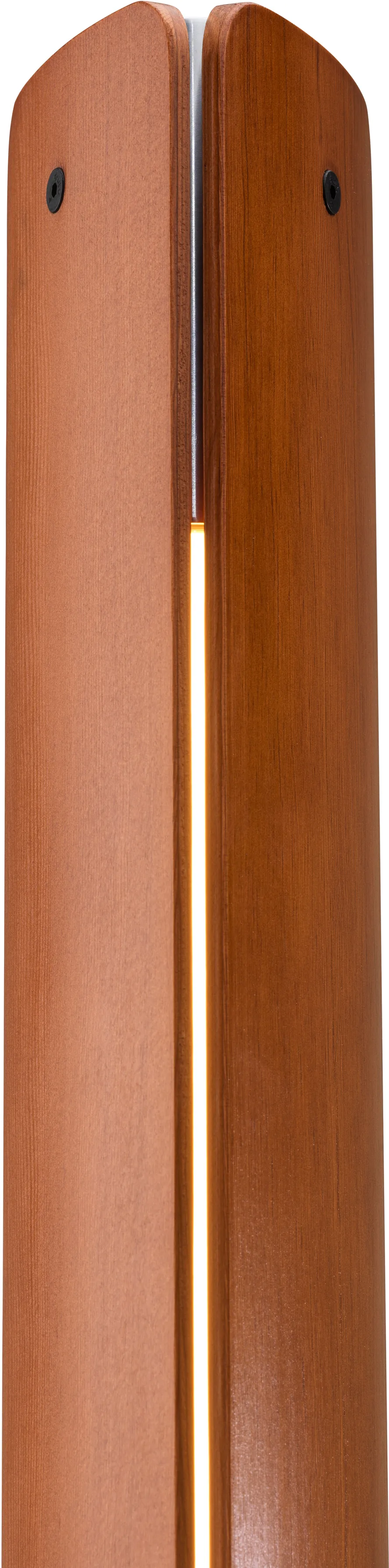 Seki-han staande lamp 226 cm, Heat treatened ash-black metal Flos