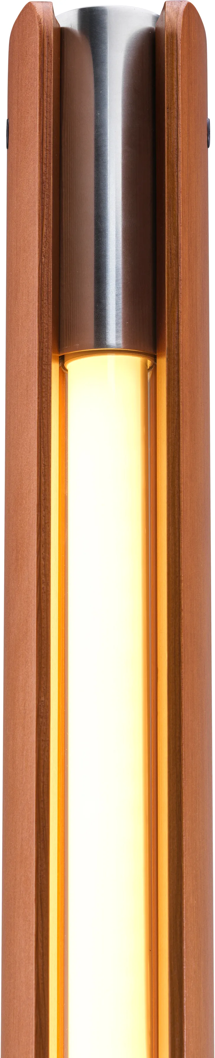 Seki-han staande lamp 226 cm, Heat treatened ash-black metal Flos