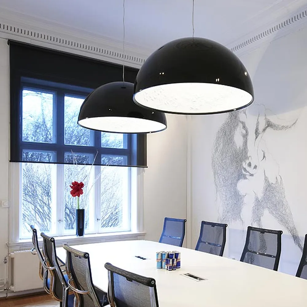 Skygarden 1 hanglamp, Matzwart Flos