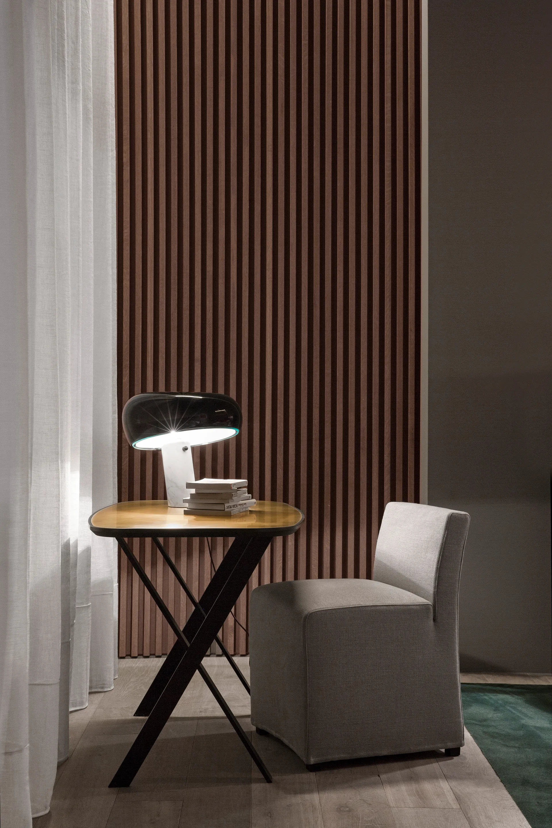 Snoopy tafellamp, Black Flos