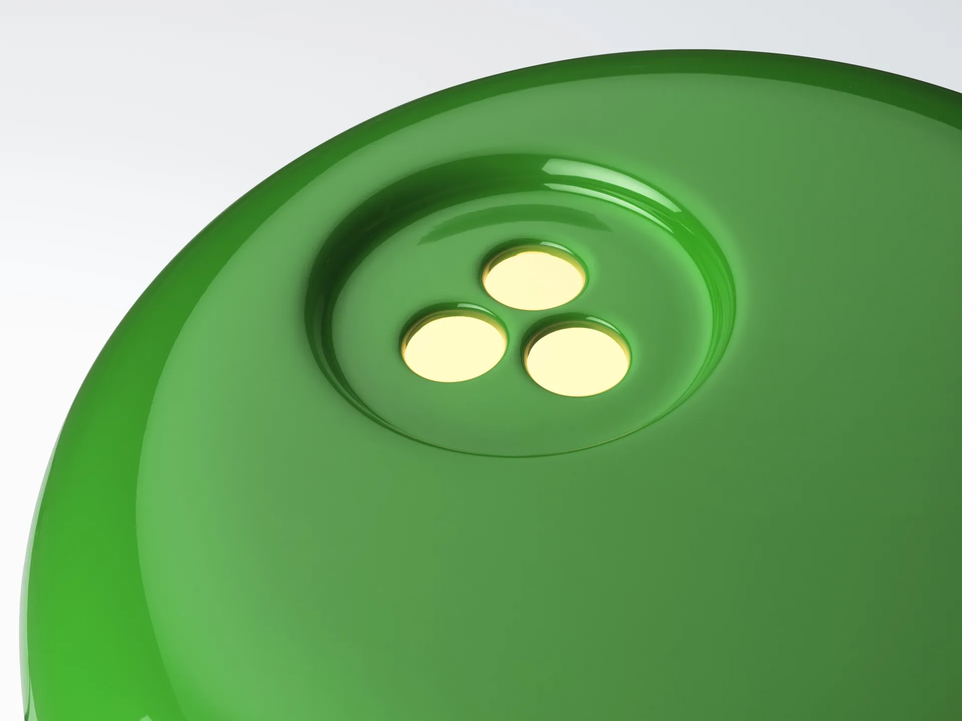 Snoopy tafellamp, Green Flos