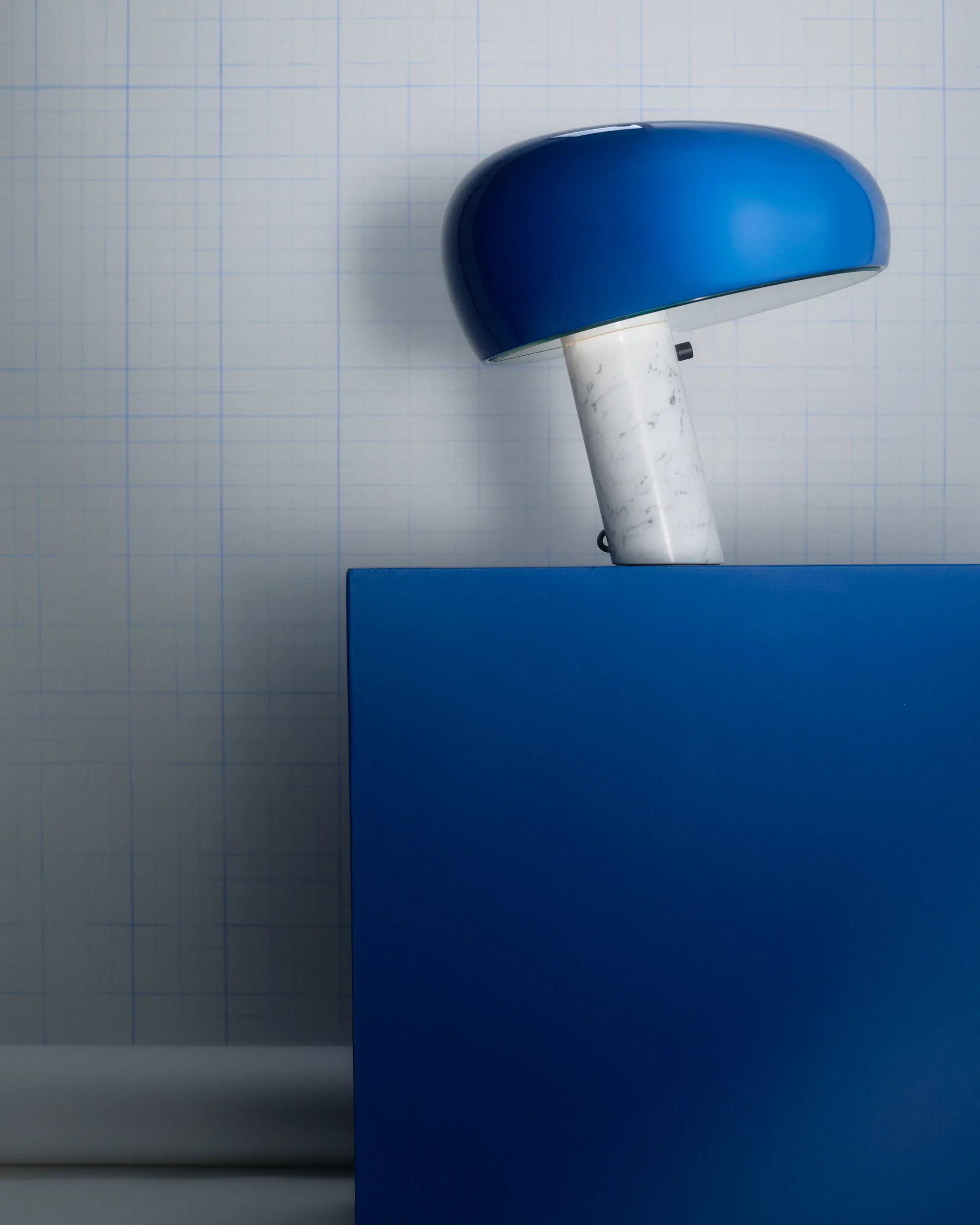 Snoopy tafellamp, Navy blue Flos