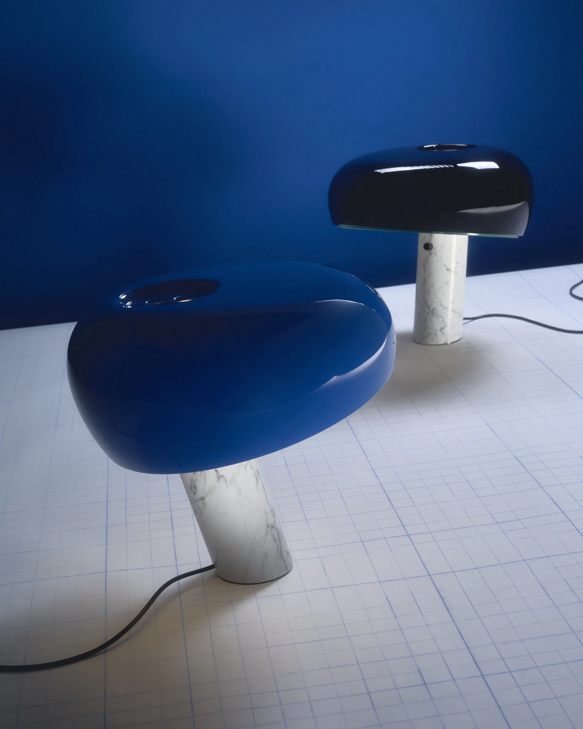 Snoopy tafellamp, Navy blue Flos