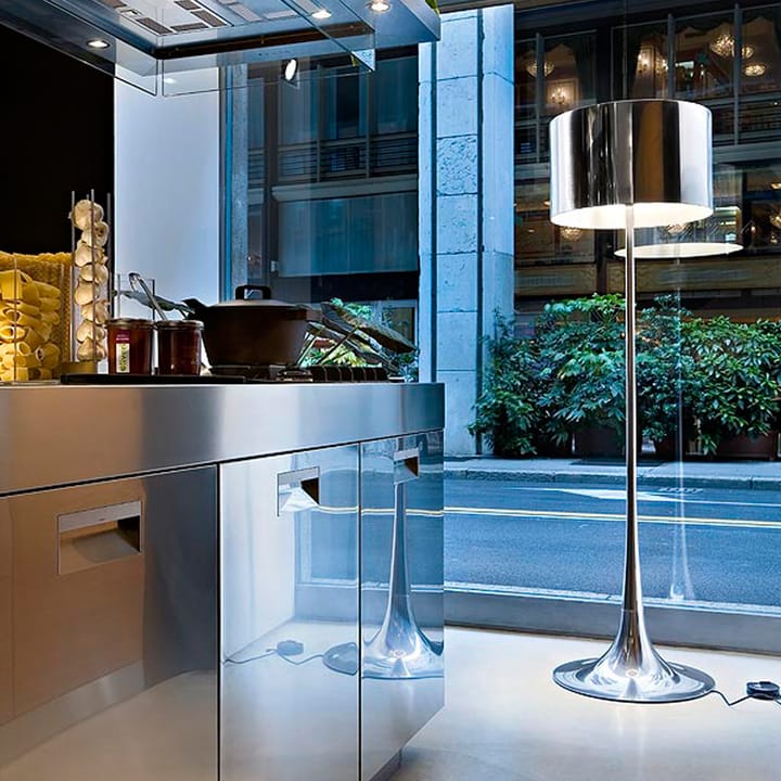 Spun Light F vloerlamp, Wit Flos