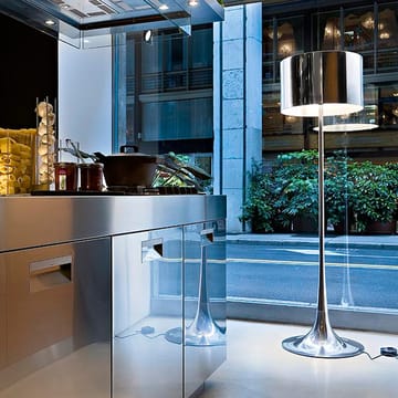 Spun Light F vloerlamp - Zwart - Flos
