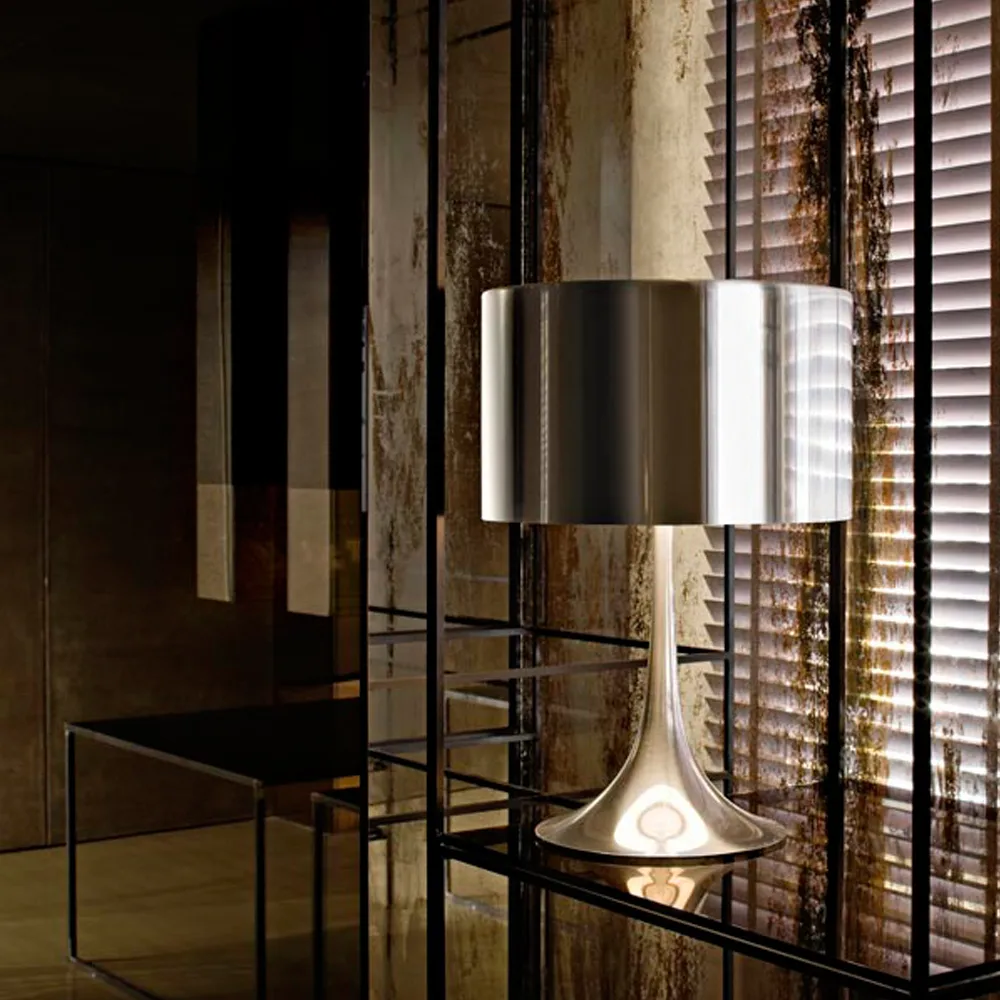 Spun Light T1 tafellamp, Wit Flos