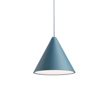 String Light Cone hanglamp - Blauw, 12 m kabel - Flos