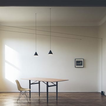 String Light Cone hanglamp - Blauw, 22 m kabel - Flos
