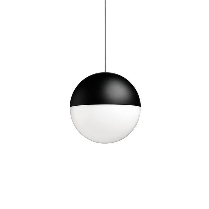 String Light Sphere hanglamp - Zwart, 22 m kabel - Flos