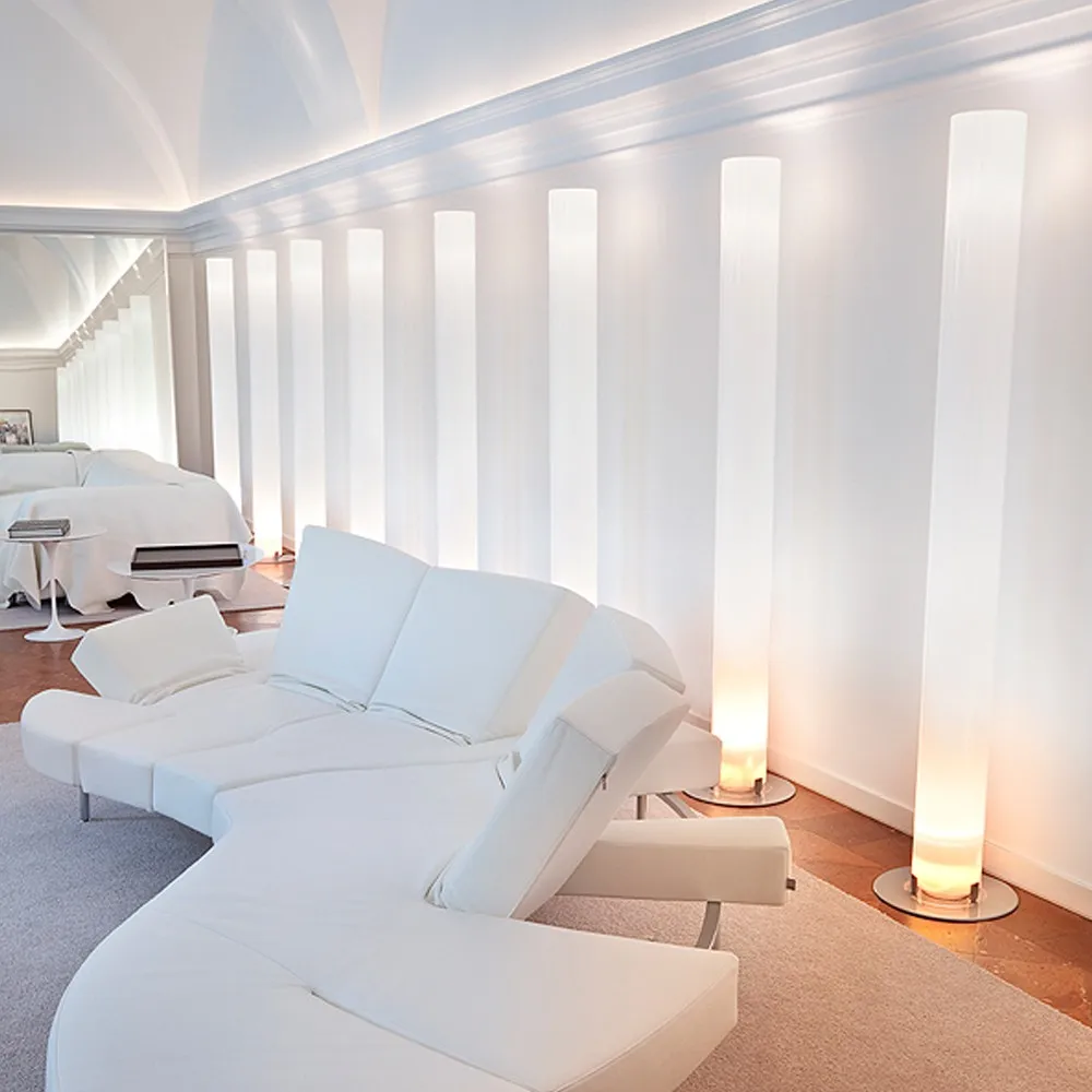 Stylos vloerlamp, Wit Flos