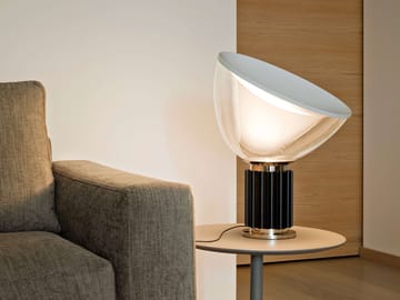 Taccia PMMA tafellamp - Zwart, LED - Flos