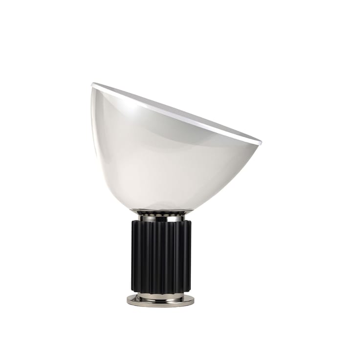 Taccia Small tafellamp LED 48,5 cm - Zwart-glazen kap - Flos