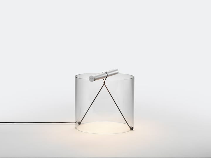 To-Tie T1 tafellamp, Geanodiseerd aluminium Flos