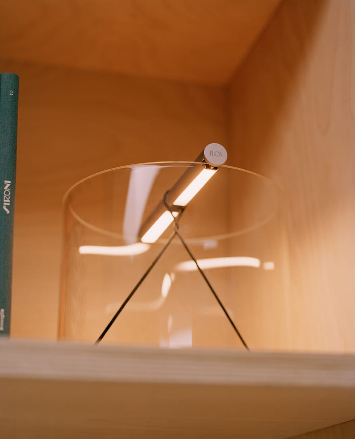To-Tie T1 tafellamp, Geanodiseerd aluminium Flos