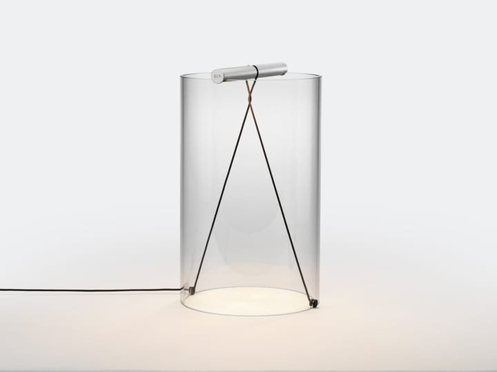 To-Tie T2 tafellamp, Geanodiseerd aluminium Flos