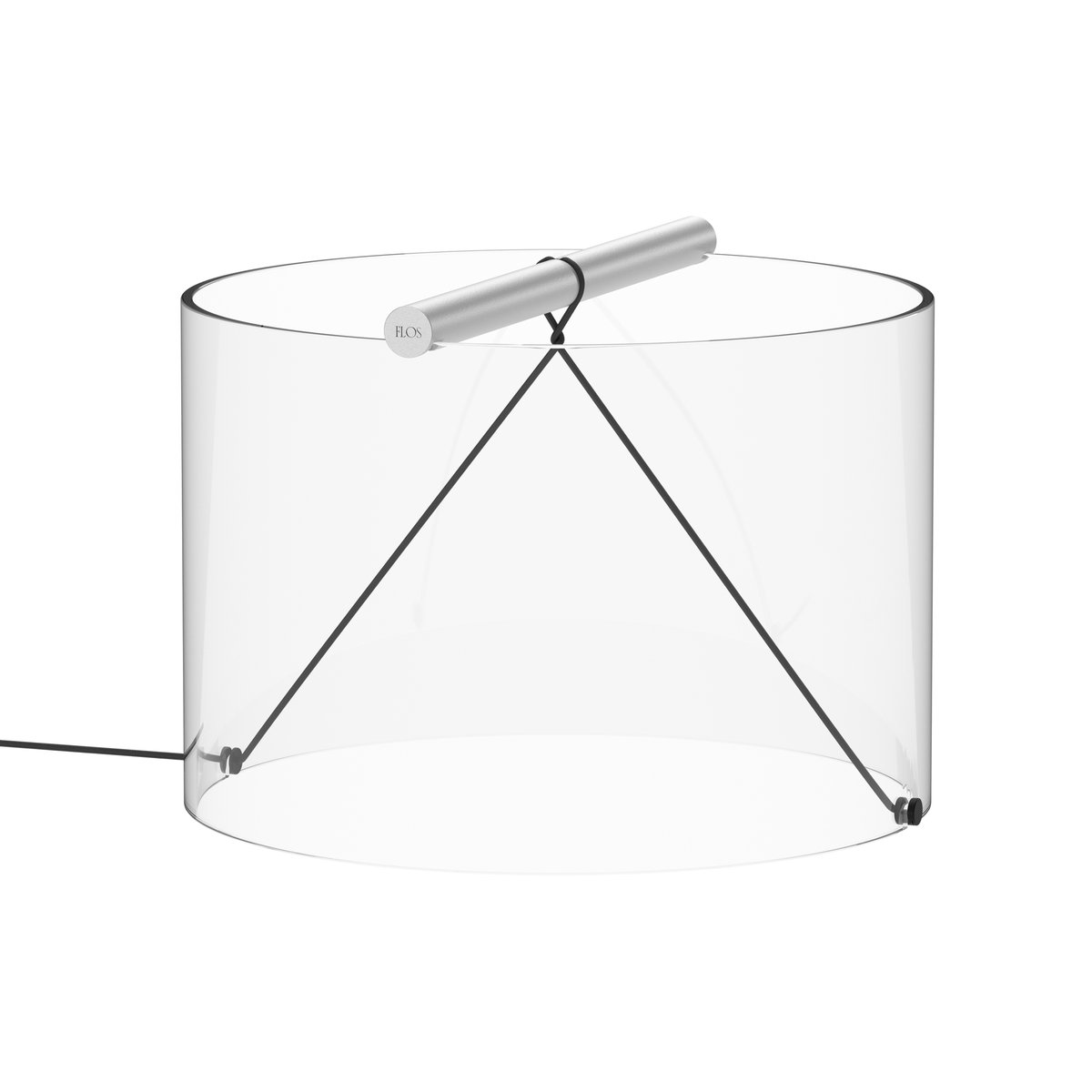 Flos To-Tie T3 tafellamp Geanodiseerd aluminium | Scandinavisch Interieur | Bureau- & tafellampen | Zilverkleurig