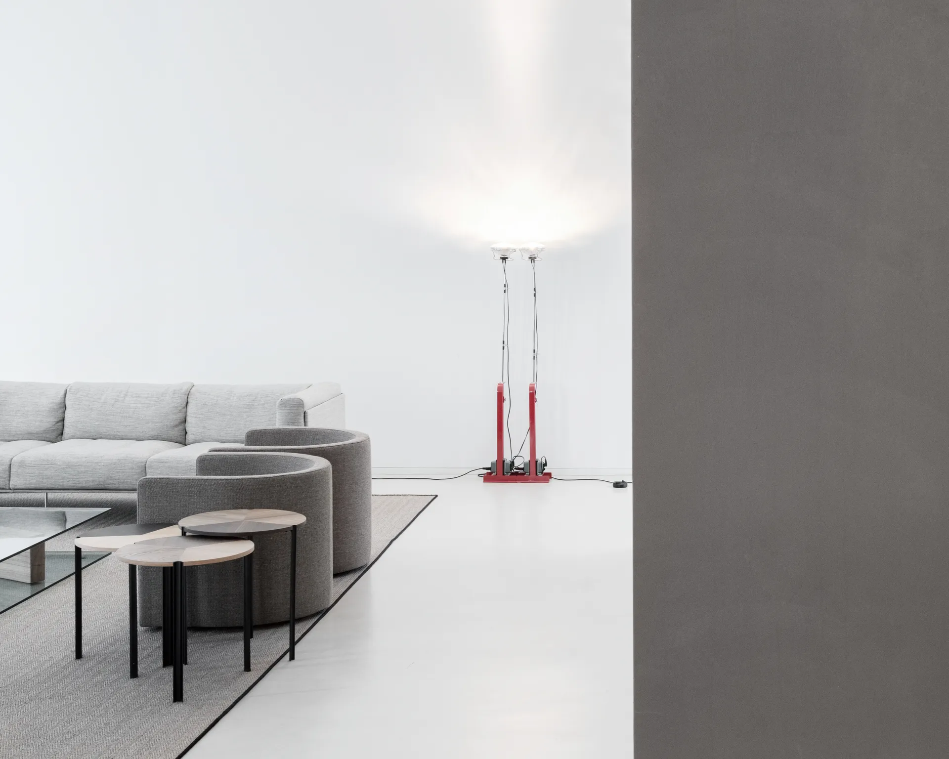 Toio Led vloerlamp - rood (EU),  Flos