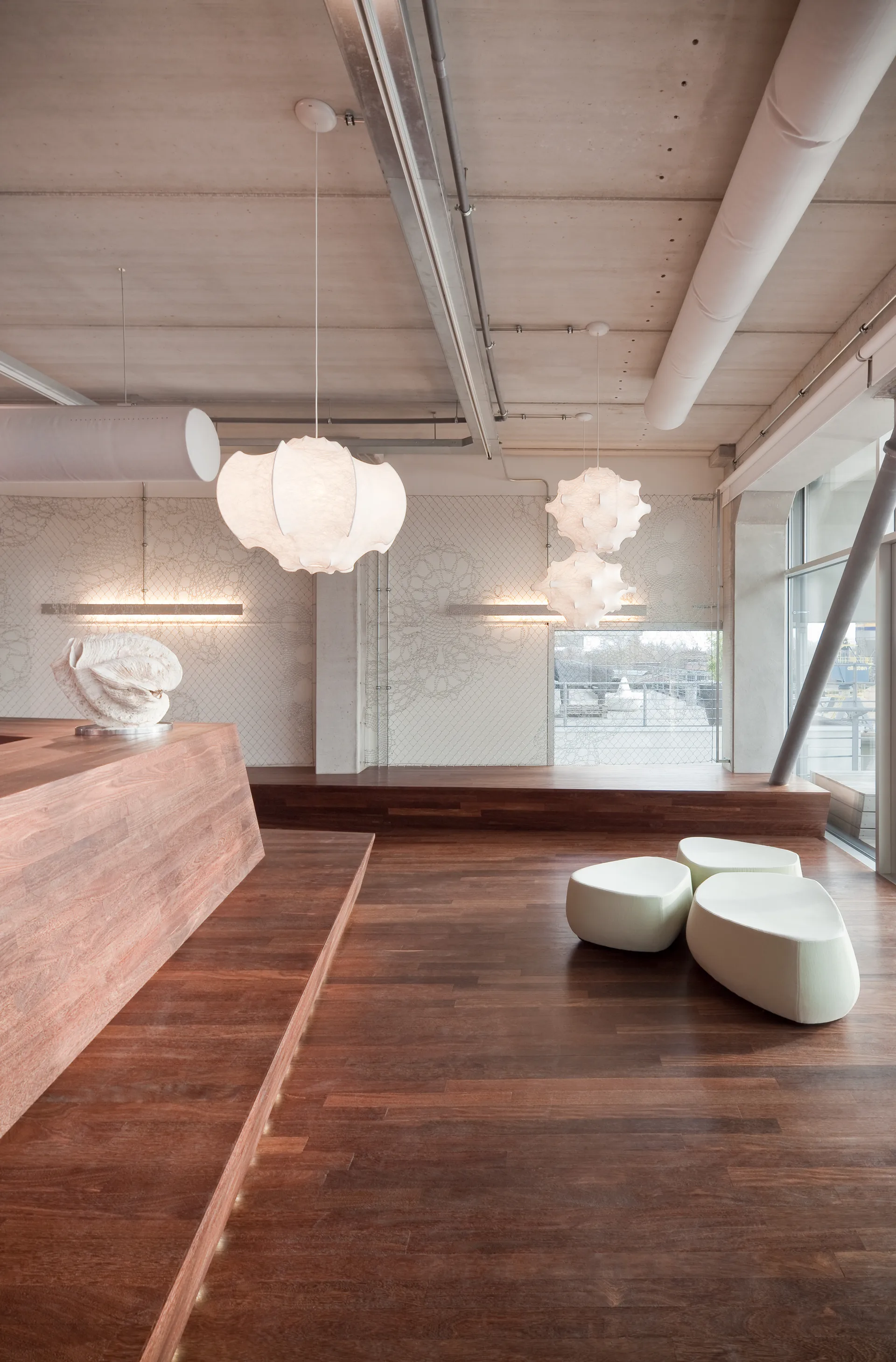 Viscontea hanglamp, Wit Flos