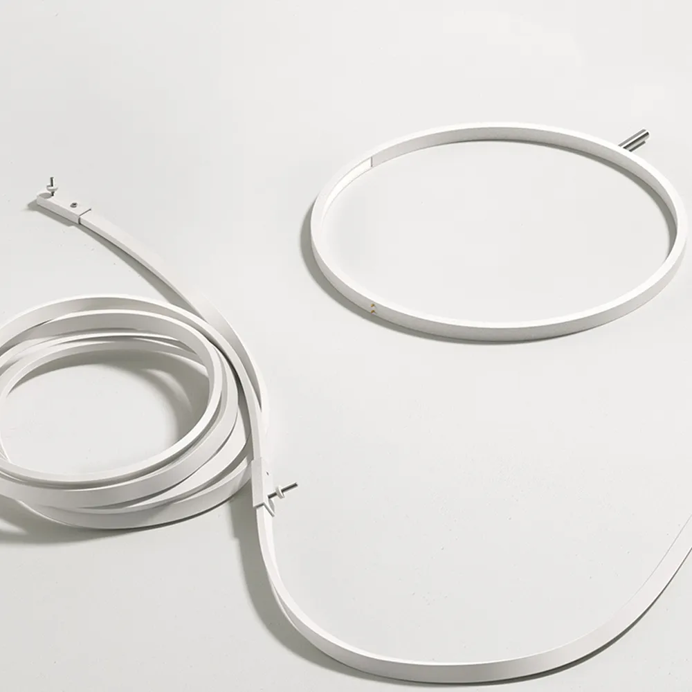 Wirering muurlamp, Grijs-wit Flos