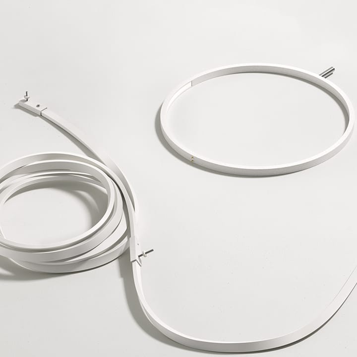 Wirering muurlamp, Grijs-zwart Flos