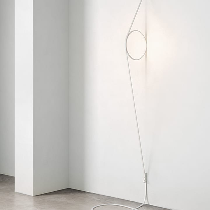 Wirering muurlamp, Grijs-zwart Flos