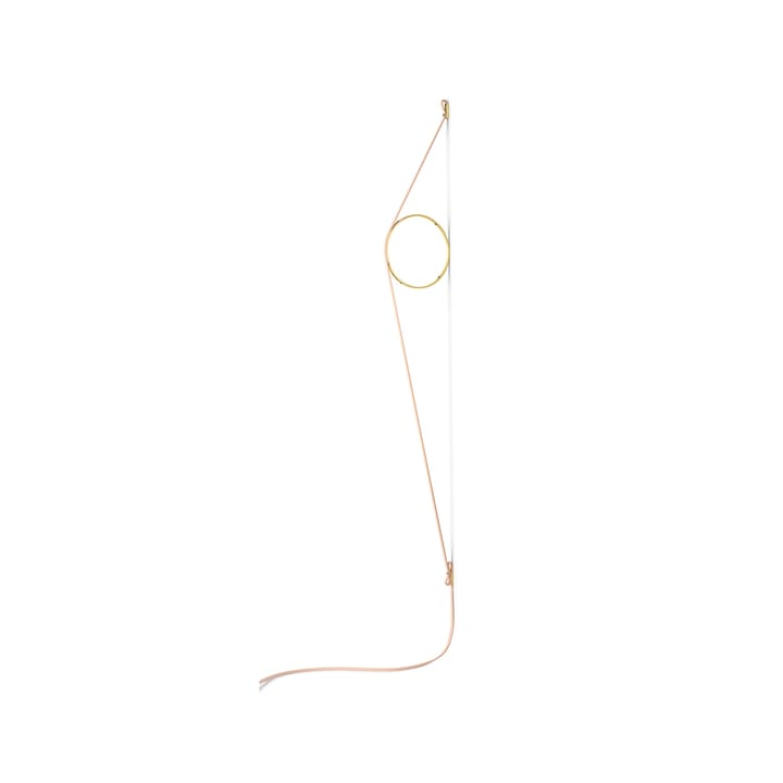 Wirering muurlamp - Roze-goud - Flos