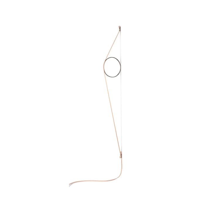 Wirering muurlamp - Roze-zwart - Flos
