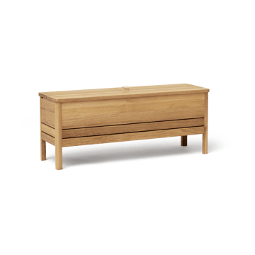 A Line opbergbank 111 cm - Eikenhout - Form & Refine