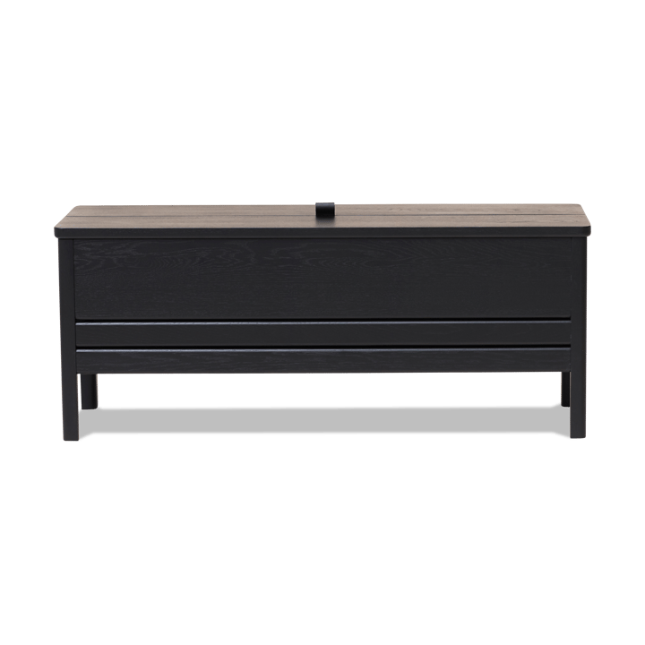 A Line opbergbank 111 cm - Zwart - Form & Refine