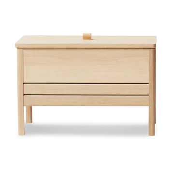 A Line opbergbank 68 cm - Geoliede eik - Form & Refine