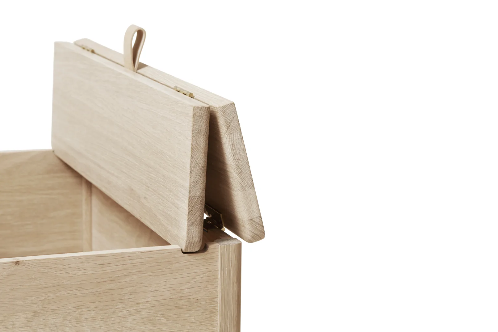 A Line opbergbank 68 cm, Geoliede eik Form & Refine