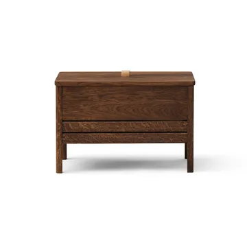 A Line opbergbank 68 cm - Gerookt eiken - Form & Refine