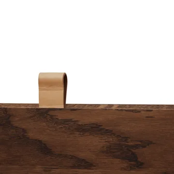 A Line opbergbank 90 cm - Gerookt eiken - Form & Refine