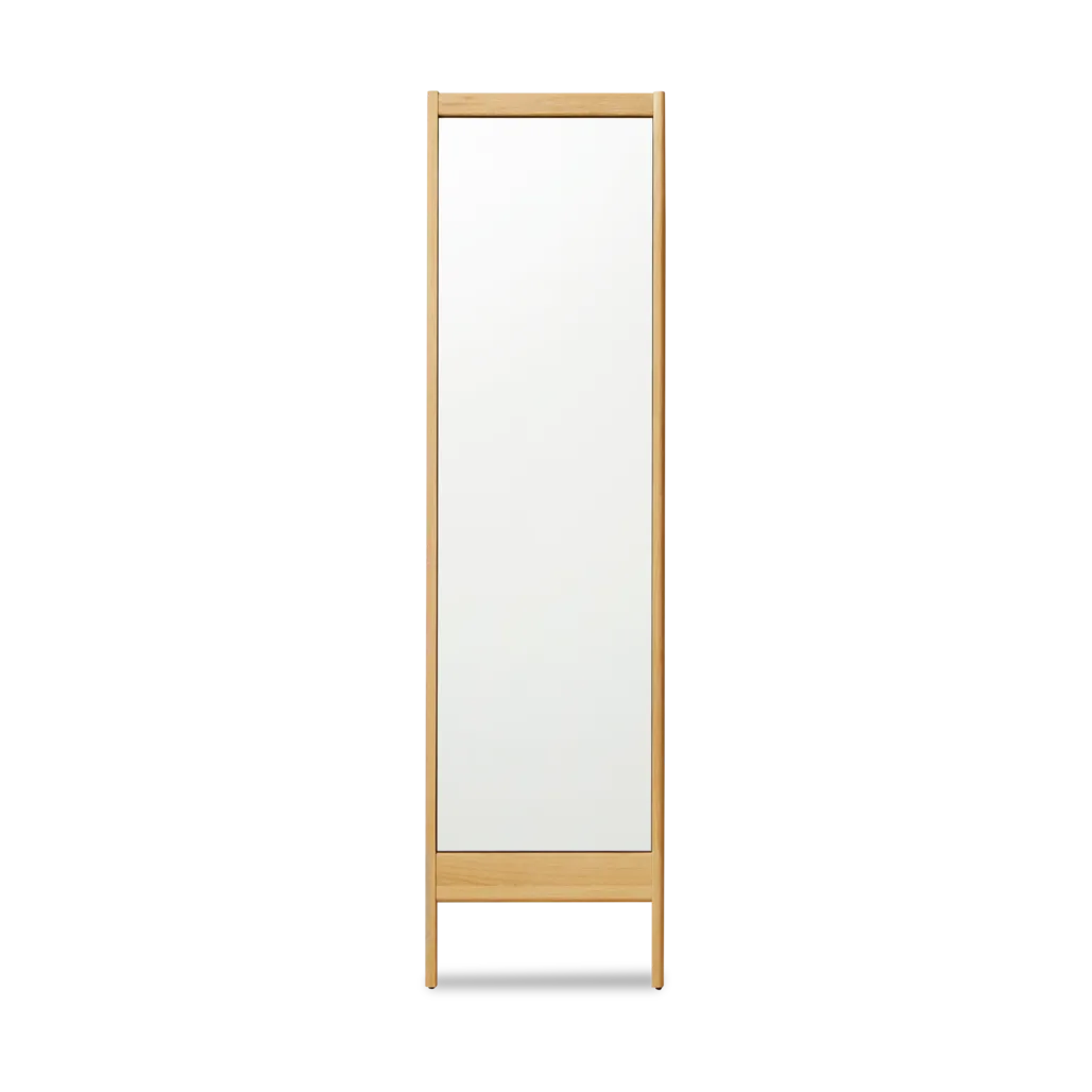 A Line wandspiegel, Eikenhout Form & Refine