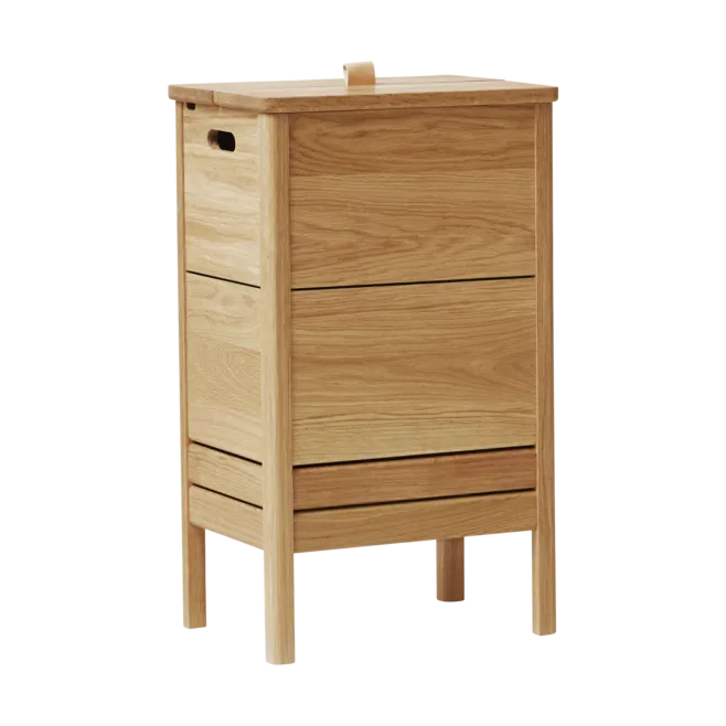 A Line wasmand, Eikenhout Form & Refine