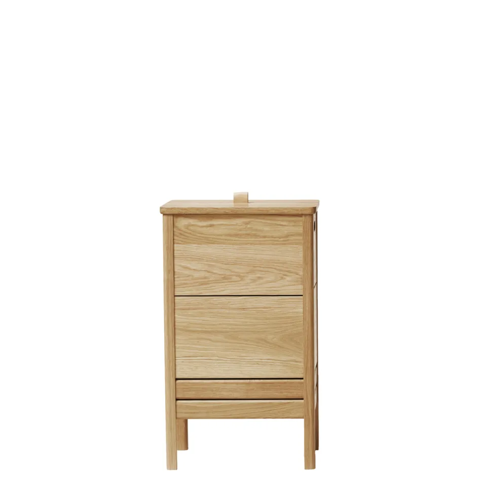 A Line wasmand, Eikenhout Form & Refine