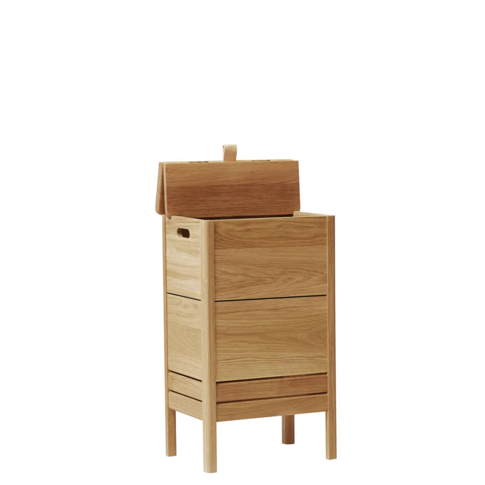 A Line wasmand, Eikenhout Form & Refine