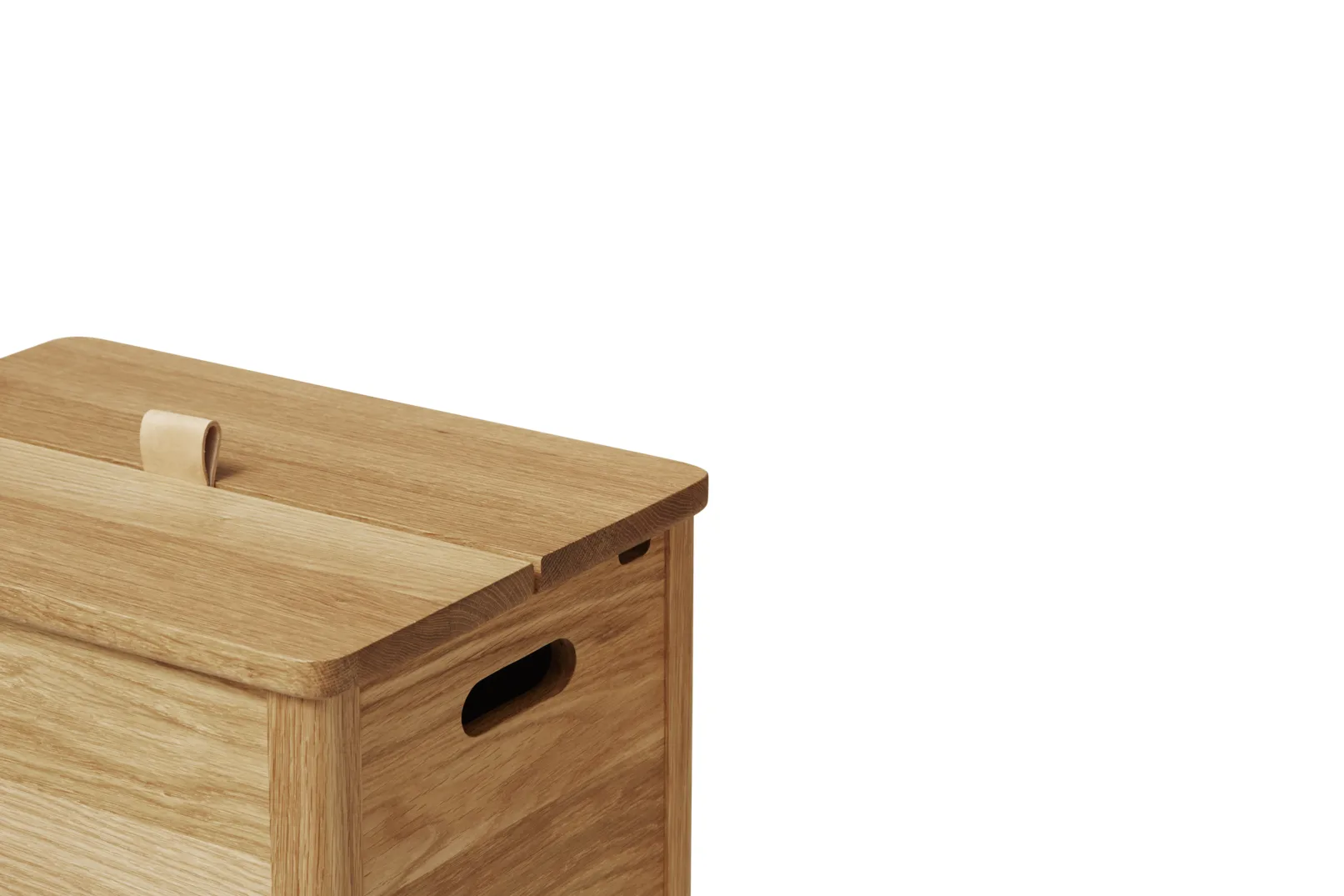 A Line wasmand, Eikenhout Form & Refine