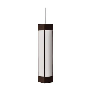 Andon hanglamp - Donkerbruin essen, long - Form & Refine