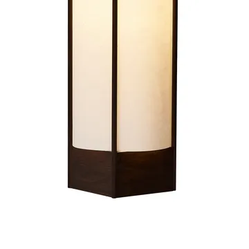 Andon hanglamp - Donkerbruin essen, long - Form & Refine