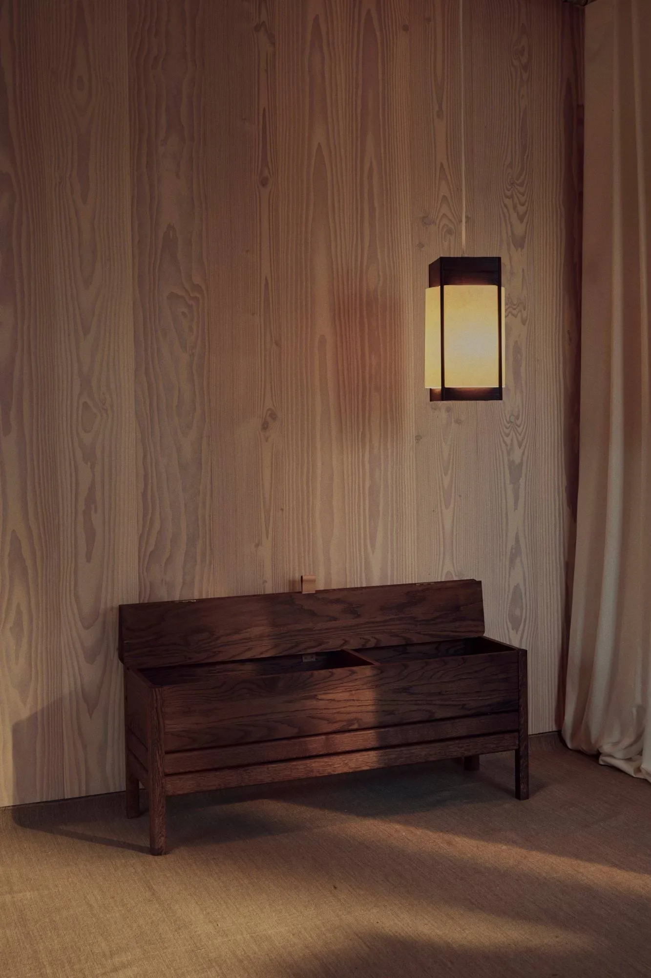 Andon hanglamp, Esdoorn, medium Form & Refine