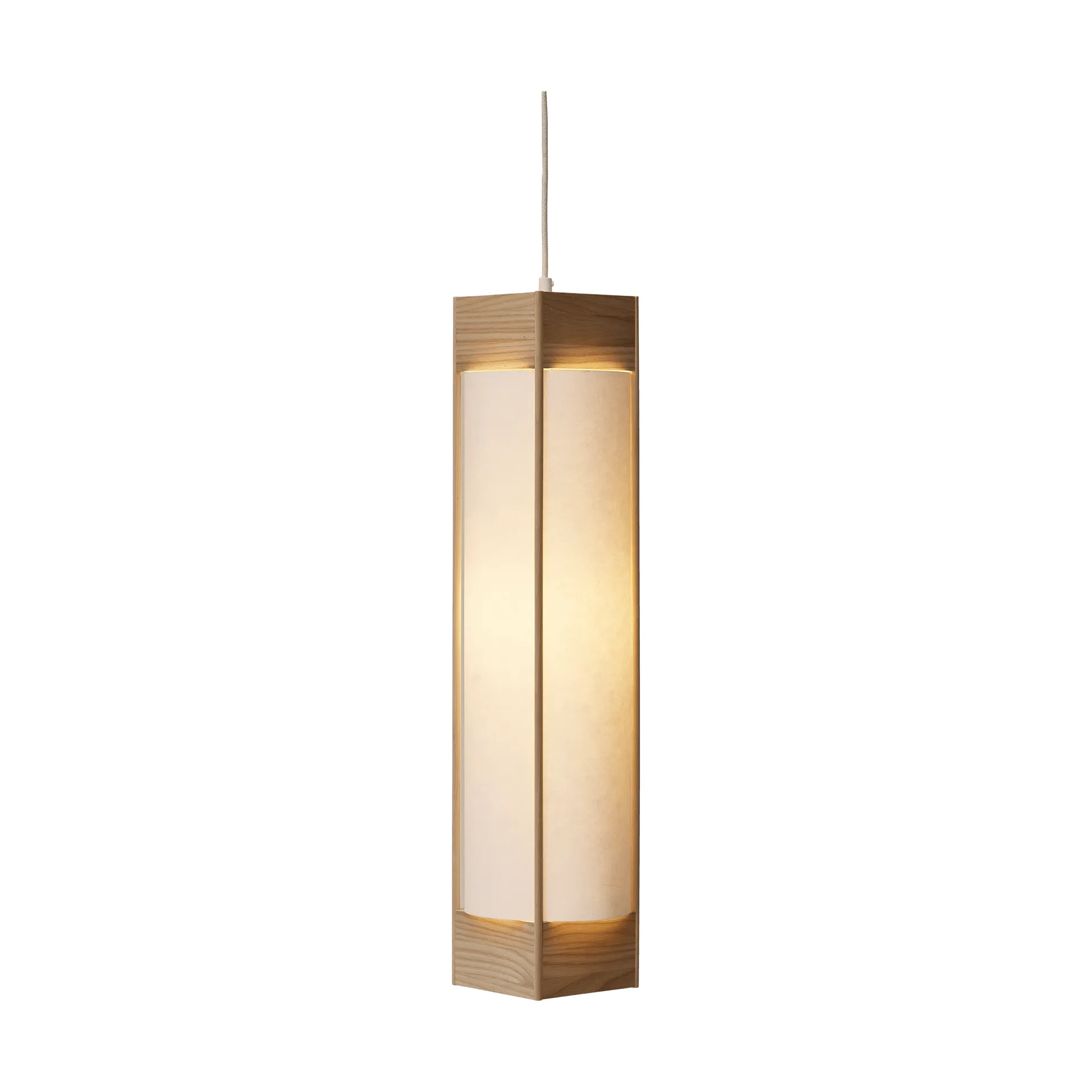 Andon hanglamp, Essen, lang Form & Refine